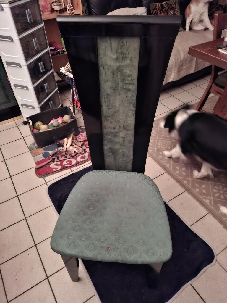 eettafel+ 5 stoelen gratis op te halen, Huis en Inrichting, Ophalen, Gebruikt, 50 tot 100 cm, Vijf personen of meer