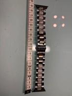 Michael Kors, Apple Watch Bandje, Handtassen en Accessoires, Smartwatches, Ophalen, Zo goed als nieuw, Zilver, IOS