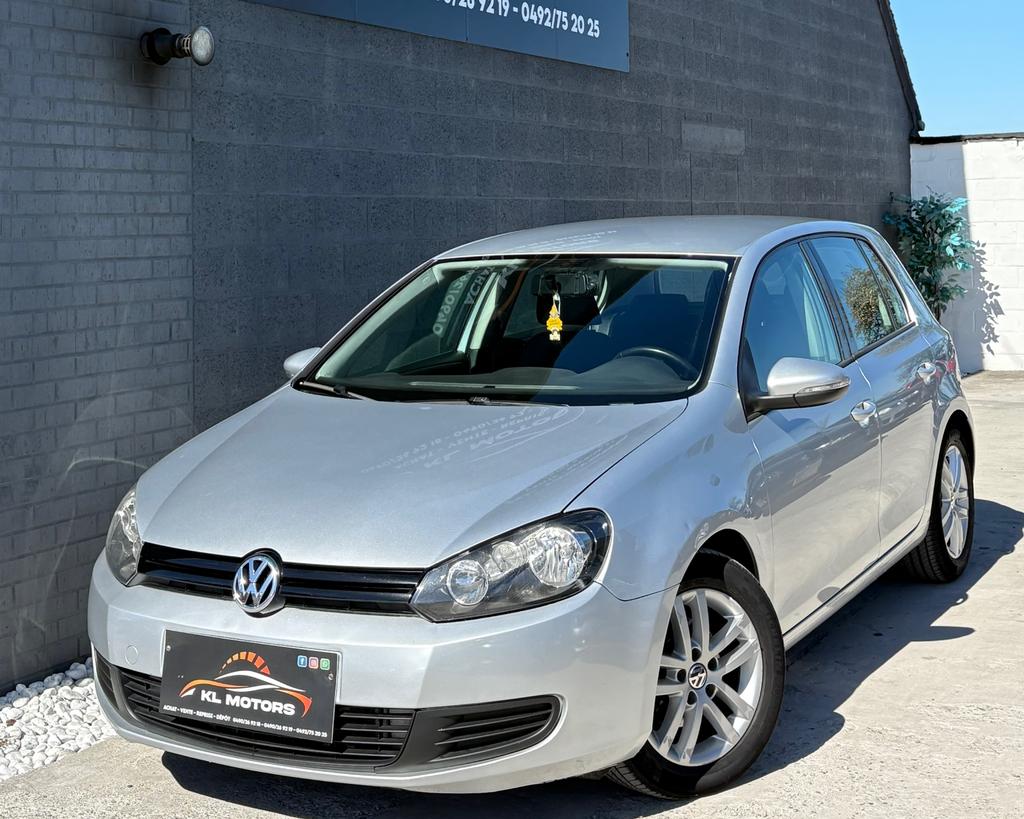 VW GOLF 6 BLUEMOTION 1.6CR TDI 105CV 215 000KM CARPASS 2011, Autos, Achat, Entreprise, Boîte manuelle, Noir
