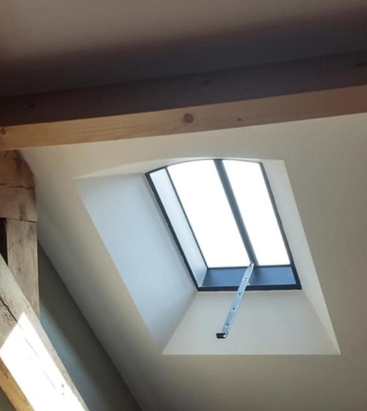 Dakraam gietijzer - Ferolux - 60x40 cm - 2 stuks, Bricolage & Construction, Vitres, Châssis & Fenêtres, Neuf, Lucarne, Moins de 80 cm