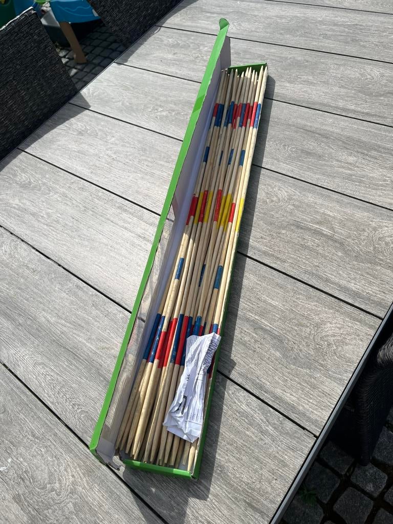 Grote Mikado, Ophalen, Zo goed als nieuw