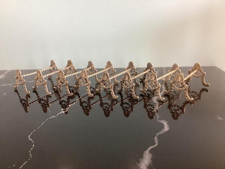 8 messendragers, getekend SPO. AG207/Ba., Antiek en Kunst, Antiek | Bestek, Ophalen