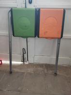 Afvalzakhouder (duo/dubbel), Huis en Inrichting, Woonaccessoires | Prullenbakken, Ophalen, Gebruikt, Kunststof, 75 cm of meer