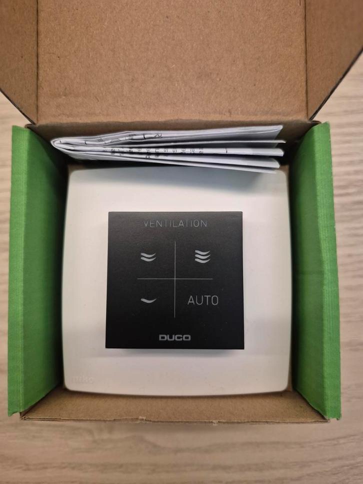 Duco CO2 + vochtsensor, Doe-het-zelf en Bouw, Elektriciteit en Kabels, Nieuw, Overige typen, Ophalen
