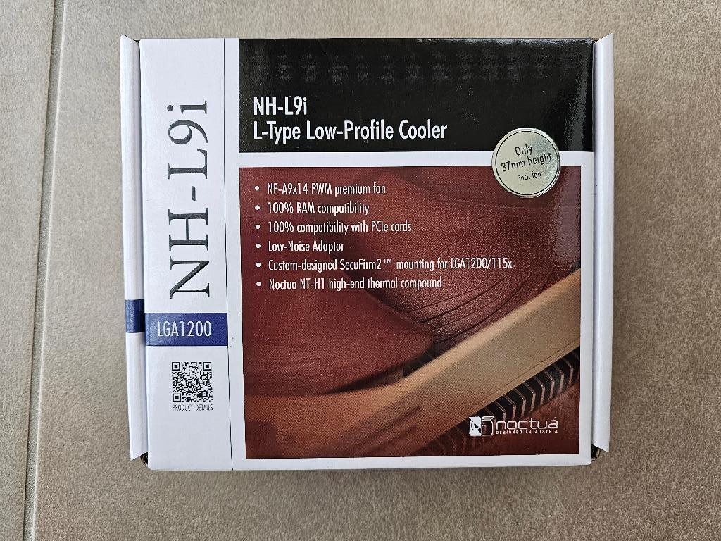 Noctua NH L9i koeler (LGA1200/115x), Informatique & Logiciels, Refroidisseurs d'ordinateur, Enlèvement, Neuf, Refroidisseur ordinateur à air