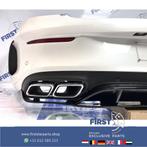 A205 C205 C63 C63S AMG ACHTERBUMPER COMPLEET PARELMOER WIT M