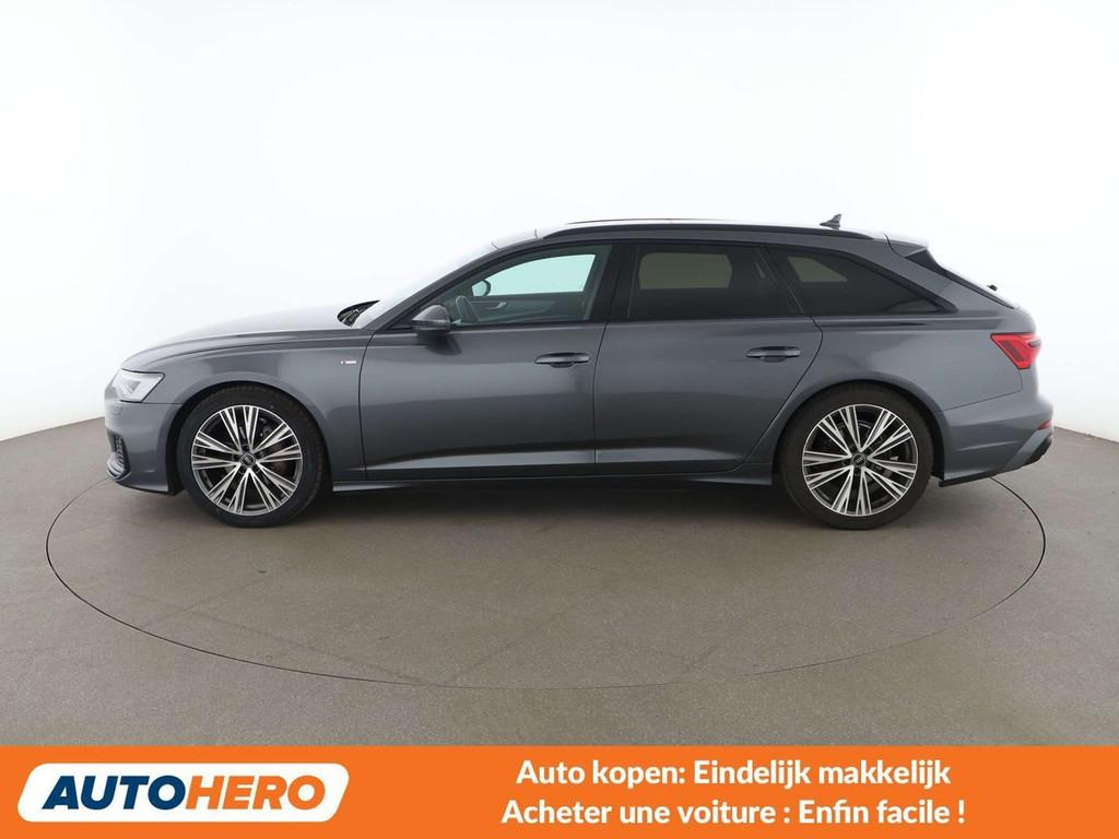 Audi A6 40 TDI Mild-Hybrid S-Line (automatique), Argent ou Gris, Euro 6, 1968 cm³, Noir