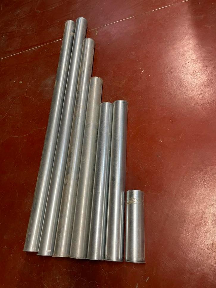 Stofafzuiging buizen, Doe-het-zelf en Bouw, Metalen, Zo goed als nieuw, Ophalen