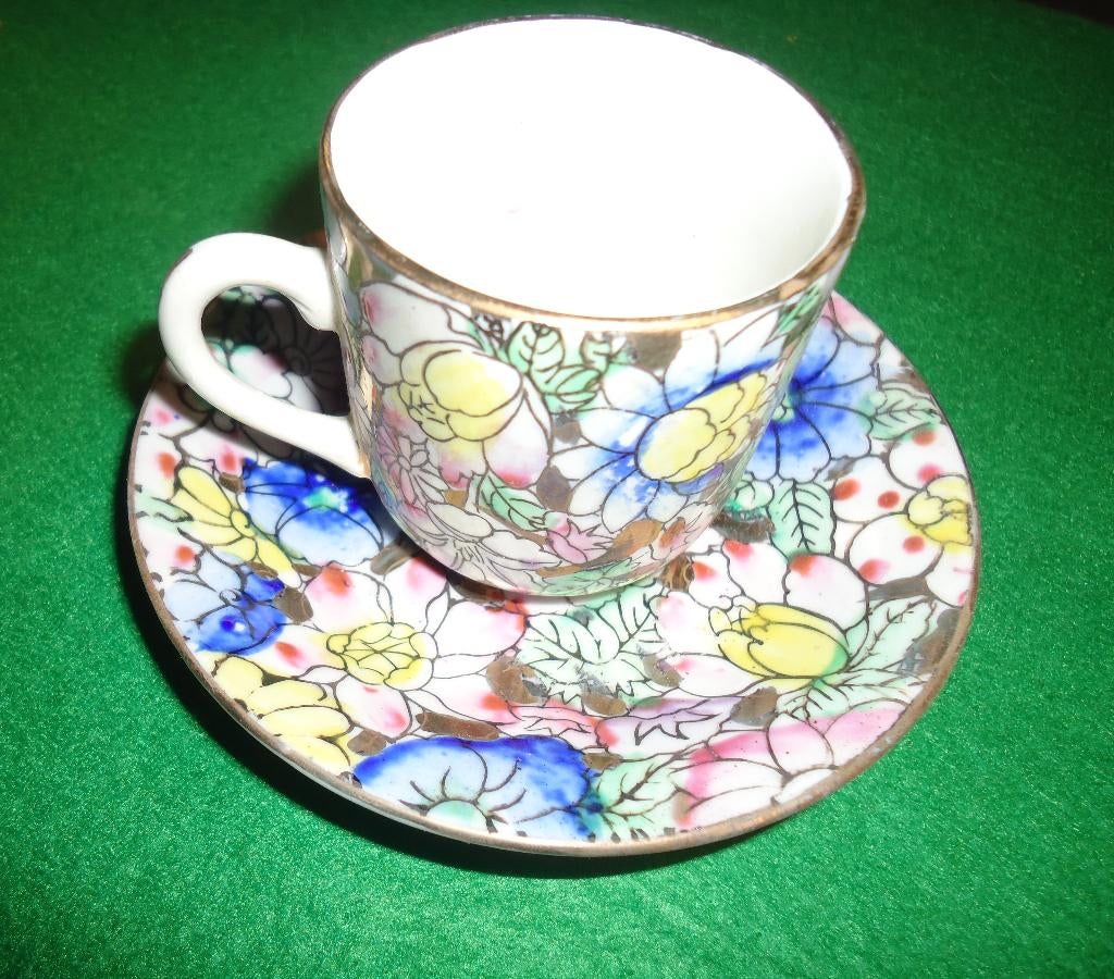 12 sacs chinois avec assiettes, Antiquités & Art, Enlèvement ou Envoi