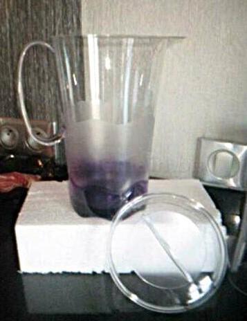 Tupperware: uitstekende karaf van polycarbonaat, Huis en Inrichting, Keuken | Tupperware, Nieuw, Bak of Kom, Wit, Ophalen of Verzenden