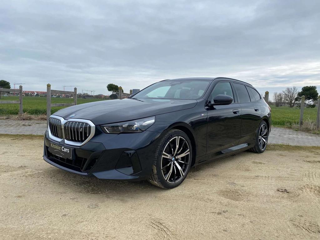 BMW i5 M-Editie,Leder,Head up,Elekt zetels emory,360cam,Priv, Automaat, Gebruikt, Zwart, 340 pk