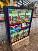 Machine à sous et boîte à lumière Vintage Gentleman, Collections, Machines | Machines à sous, Autres monnaies, Enlèvement, Utilisé