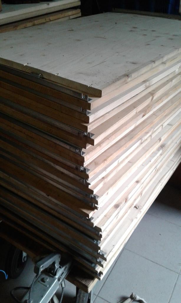 houten schabben en afplakband, Huis en Inrichting, Ophalen, Nieuw