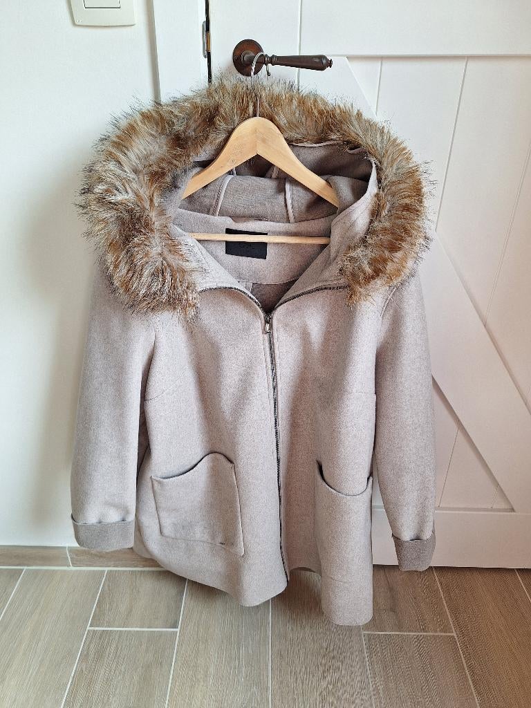 Jas C&A maat 46, Kleding | Dames, Jassen | Winter, Ophalen, Zo goed als nieuw, Maat 46/48 (XL) of groter