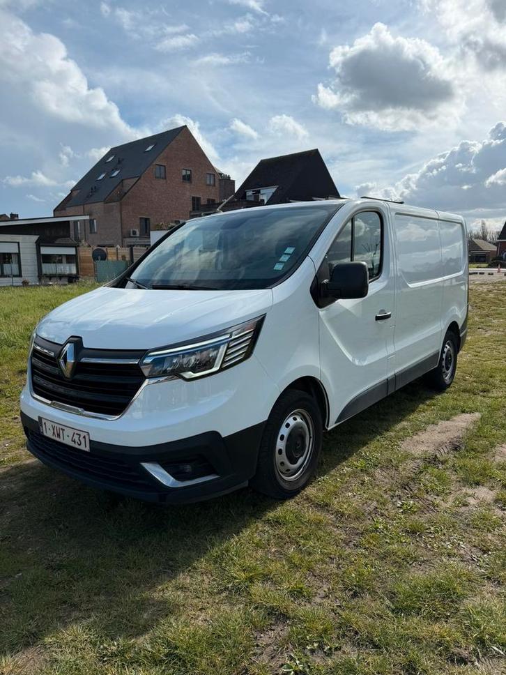 Renault Trafic 2.0DCI L1H1 Automaat, Autos, Camionnettes & Utilitaires, Entreprise, ABS, Airbags, Air conditionné, Alarme, Apple Carplay