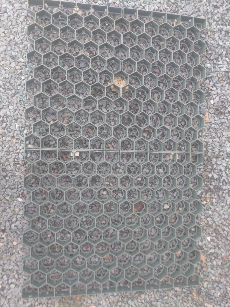 Grastegel groen 60x39x4, Ophalen