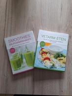 Vetarm eten + Smoothies en powershakes kookboeken, Boeken, Gezondheid, Dieet en Voeding, Ophalen of Verzenden