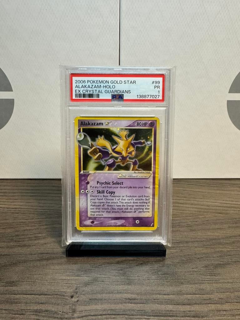 Unieke Vintage Pokémon PSA collectie!, Ophalen, Zo goed als nieuw, Booster