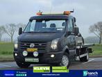 Volkswagen CRAFTER 35 2.0 Open-Laadbak KRAAN!, Zwart, Bedrijf, Te koop, Handgeschakeld