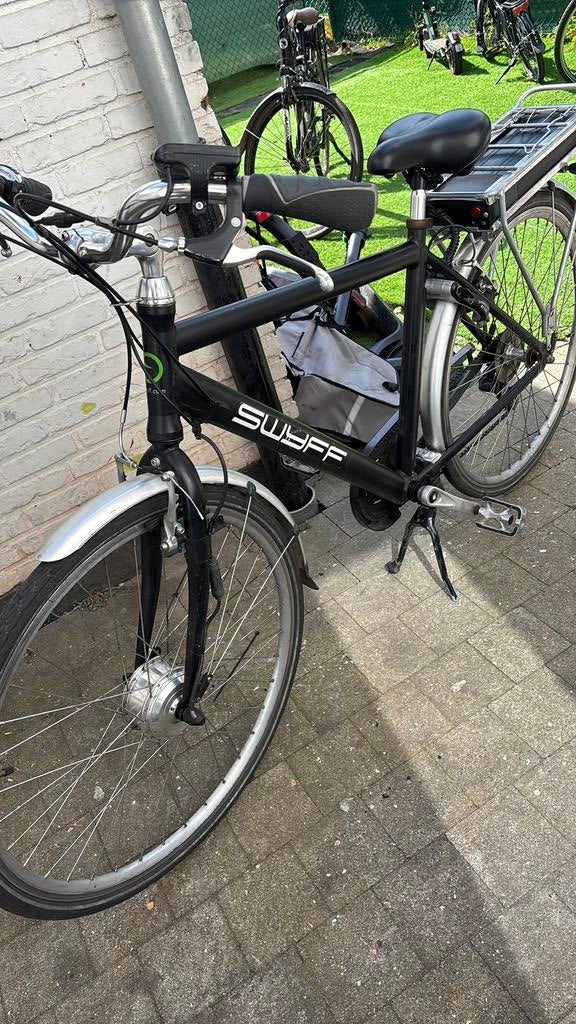 Elektrische herenfiets, Fietsen en Brommers, Ophalen of Verzenden, Gebruikt