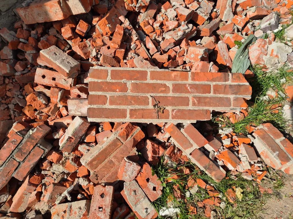 Bakstenen, Bricolage & Construction, Briques, Utilisé, Briques, Enlèvement