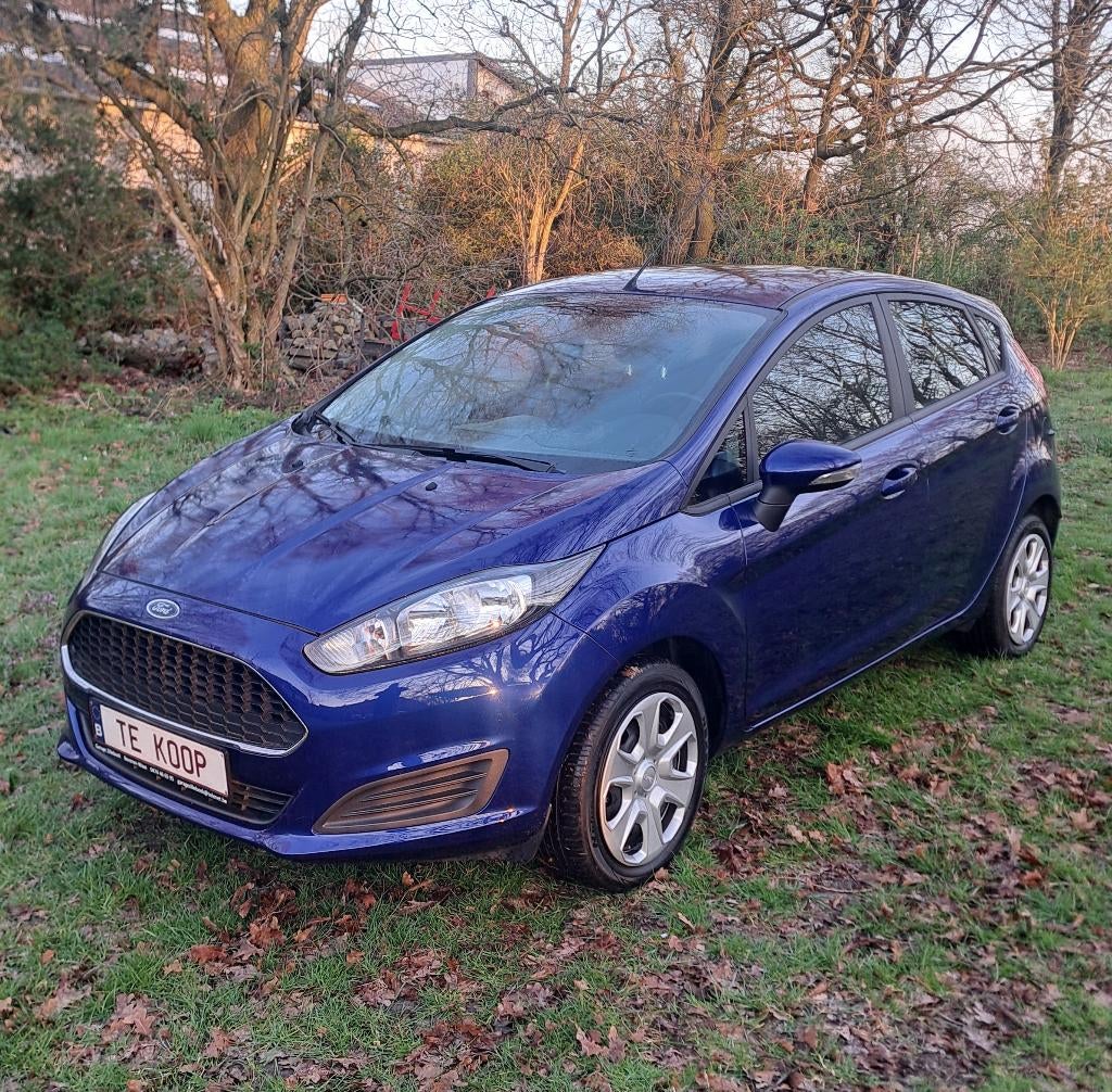 Ford Fiesta: 111.000km+ airco+jaar garantie +groot nazicht!!, Voorwielaandrijving, Euro 5, Stof, 1242 cc