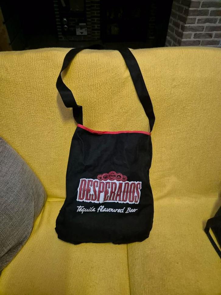 Desperados zwarte picnik deken in tas 2 in 1, Dieren en Toebehoren, Honden-accessoires, Ophalen of Verzenden