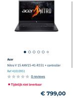 Ordinateur portable de jeu Acer Nitro V15, Informatique & Logiciels, 16 pouces, Comme neuf, Enlèvement, Gaming