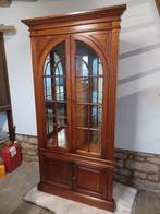 Meuble de coin vitrine, Maison & Meubles, 25 à 50 cm, Cerisier, Comme neuf, 100 à 150 cm