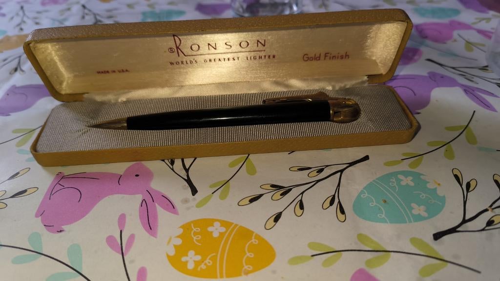 ronson potlood/pencil aansteker, Verzamelen, Verzenden, Zo goed als nieuw, Aansteker