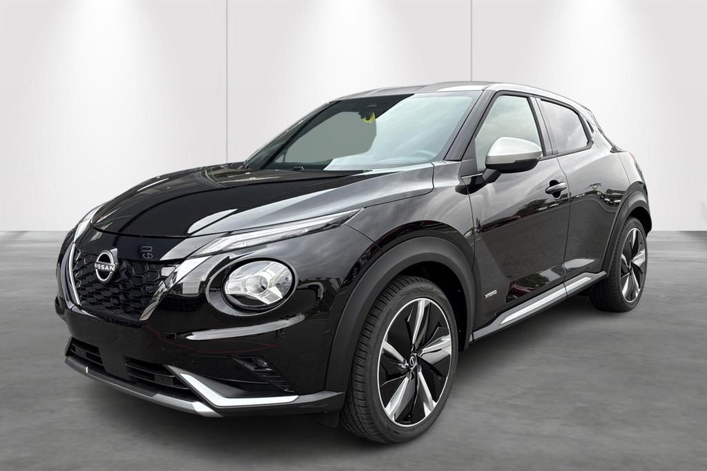 Nissan Juke 1.6 Hybrid 145 N-Design (automatique), Autos, Nissan, 145 ch, 750 kg, Entreprise, Noir