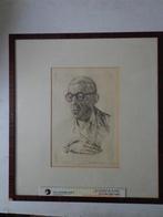 Verfijnde ets Gustave C. De Bruyne "Dirk Baksteen 70 jaar", Antiek en Kunst, Kunst | Etsen en Gravures, Ophalen