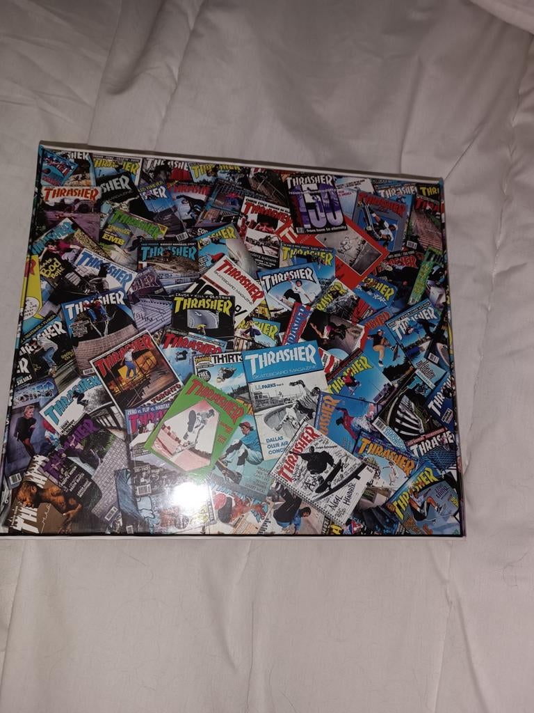 Thrasher puzzel collector, Ophalen