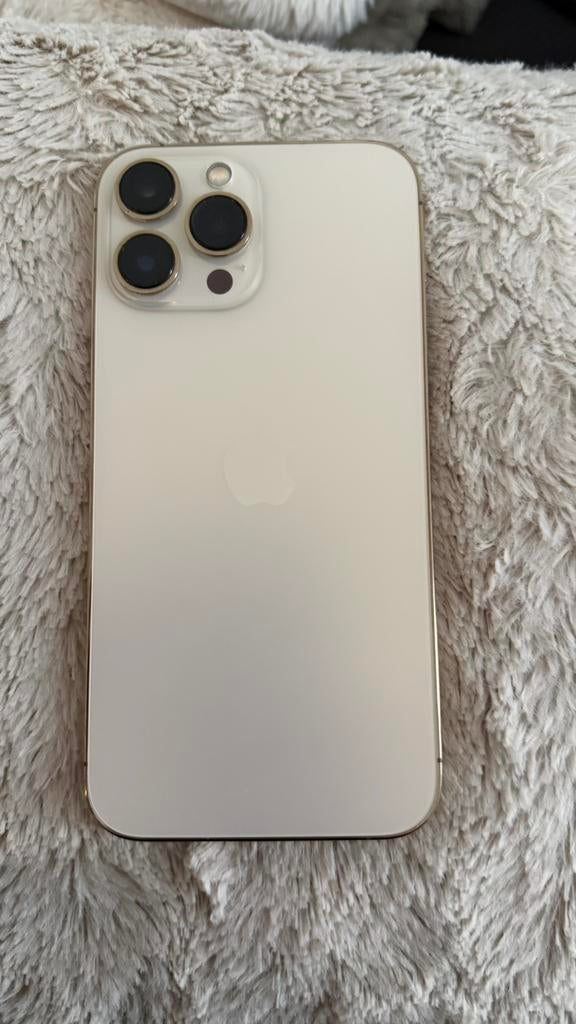 iPhone 13 Pro Max, Télécoms, Téléphonie mobile | Apple iPhone, 256 GB, Enlèvement ou Envoi, Or, Comme neuf