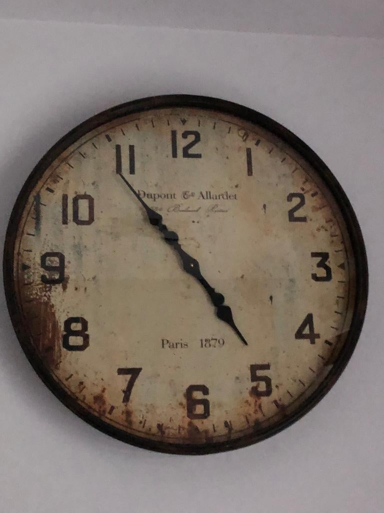 Landelijk klok, Ophalen, Zo goed als nieuw, Analoog, Wandklok