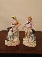 2 bij elkaar horende beeldjes, Antiek en Kunst, Ophalen