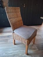 6 eetkamerstoelen met grijze kussens, Huis en Inrichting, Ophalen