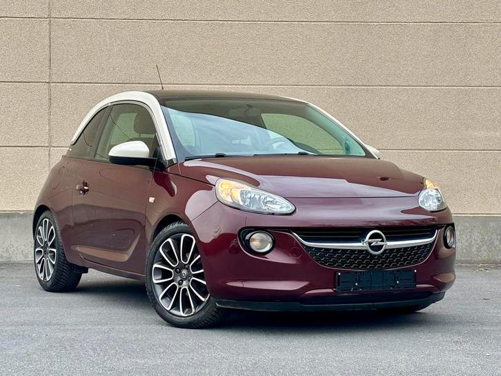 Opel Adam 1.2 Benzine/2015/131.000 km/Euro 6B/Leder, Auto's, Opel, Bedrijf, Te koop, ADAM, Bluetooth, Benzine, Euro 6, Coupé, 3 deurs