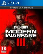 call of duty modern warfare 3 jeu playstation 4, Ophalen of Verzenden, Zo goed als nieuw