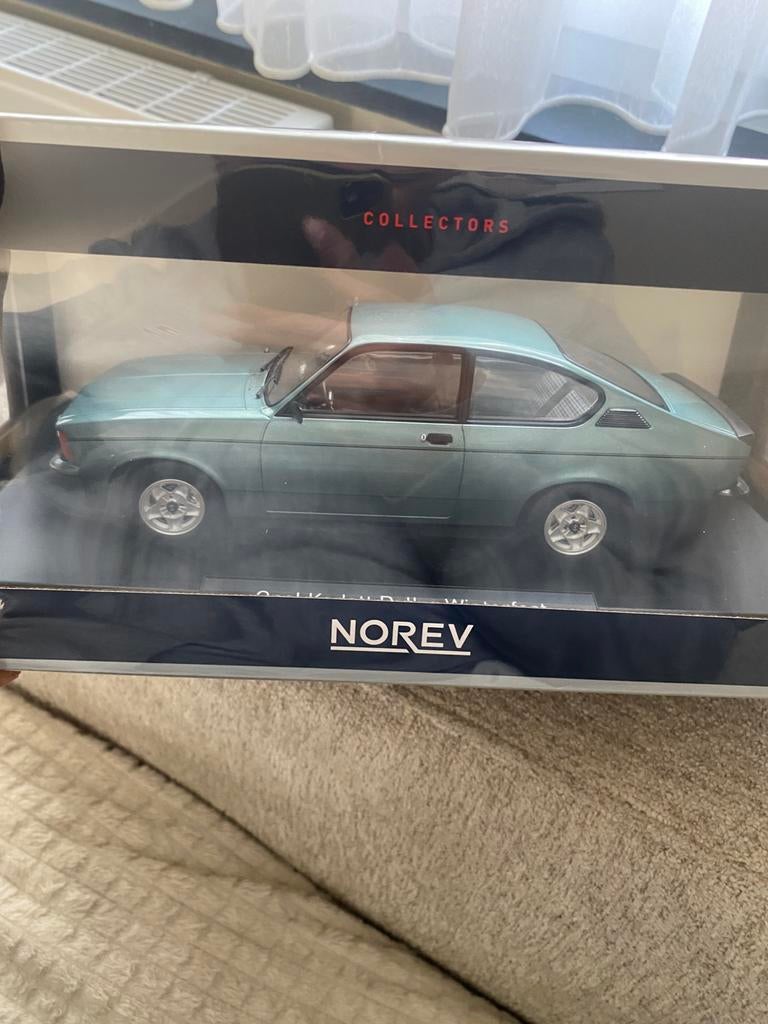 Opel Kadett Tallye WINTERFEST 1:18 NOORWEGEN, Ophalen of Verzenden, Zo goed als nieuw, Norev