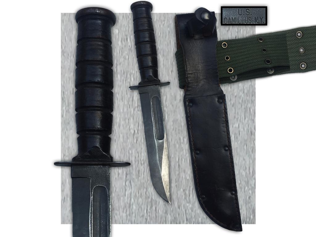 🚨Rare Couteau - Poignard ORIGINAL US CAMILLUS N.Y. - XX, Collections, Enlèvement ou Envoi, Armée de terre, Couteau ou Poignard