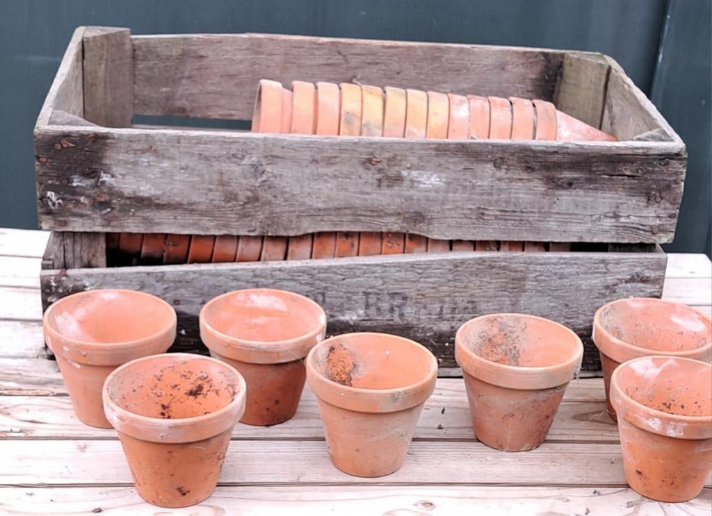 Pot potten oude stenen potten decoratie, Ophalen