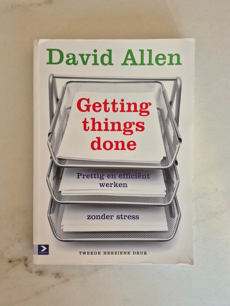 David Allen - Getting things done, Ophalen of Verzenden, Zo goed als nieuw