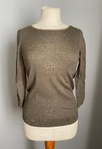 Khaki topje met driekwartsmouw 1.2.3 Paris maat 36 - NIEUW, Verzenden, Nieuw, Korte mouw, Maat 36 (S)