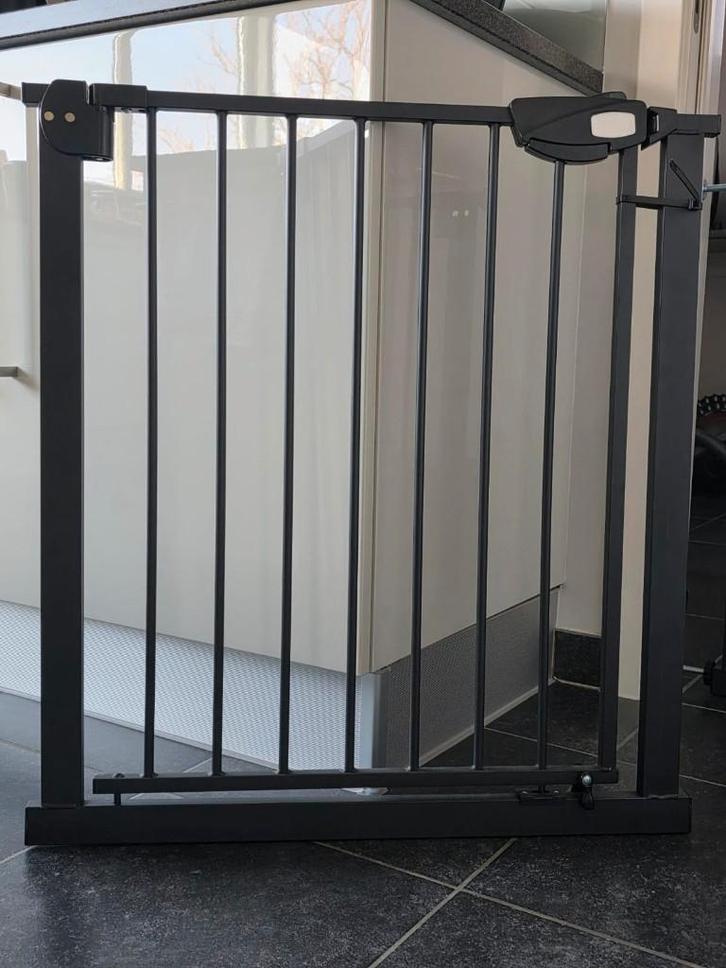 Barrière de sécurité, Kinderen en Baby's, Traphekjes, Zo goed als nieuw, Klemhekje, Aluminium, minder dan 100 cm, Ophalen