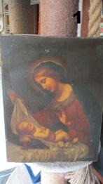 2 Oude olieverf schilderijen op doek, Ophalen