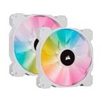 Corsair Casefan iCUE SP140 RGB Elite Performance White, Computers en Software, Computerkoelers, Ophalen of Verzenden, Gebruikt
