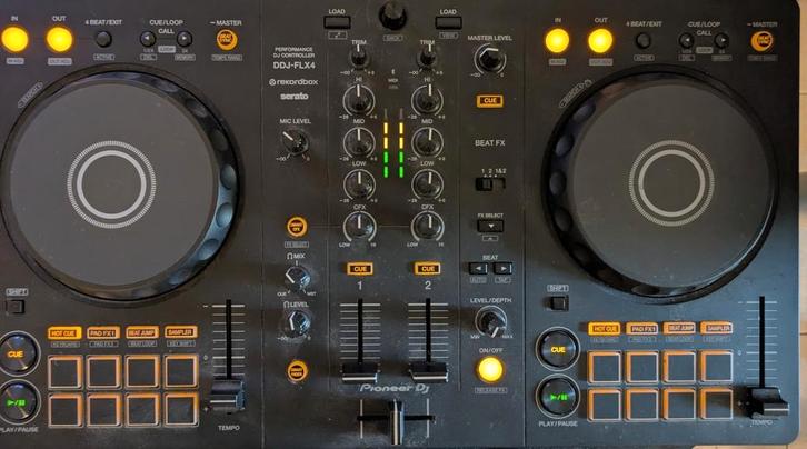 Pioneer DDJ-FLX 4 , kabels inbegrepen, Muziek en Instrumenten, Dj-sets en Draaitafels, Pioneer, Ophalen of Verzenden