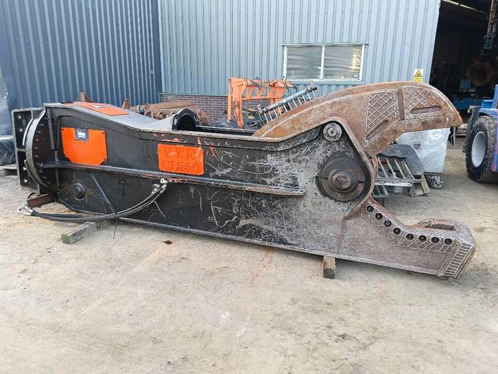 VTN CI 550 C1550 shear schaar 5630kg bj 2005 46-60Ton, Articles professionnels, Machines & Construction | Pièces