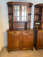 Antieken eetkamer (twee kasten-eettafel en 8 stoelen), Antiek en Kunst, Ophalen